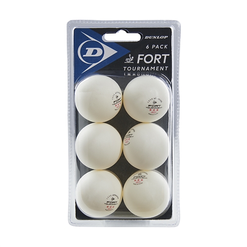 Dunlop 40 + Fort Tournament Pingisbollar (6 st)